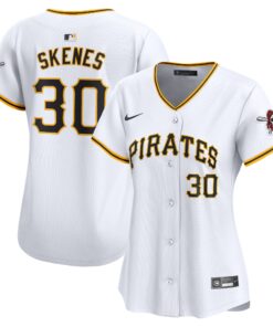 Paul Skenes Pittsburgh PiratesWomen_s Home Limited Player Jersey  White