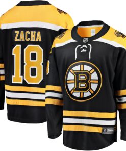 Pavel Zacha Boston Bruins Fanatics Home Breakaway Player Jersey  Black