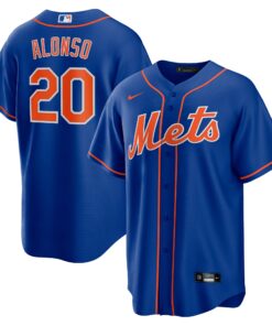 Pete Alonso New York MetsAlternate Replica Player Name Jersey  Royal
