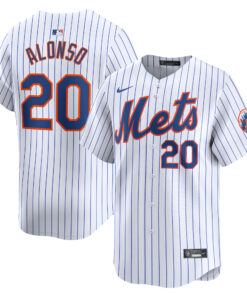 Pete Alonso New York MetsHome Limited Player Jersey  White