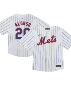 Pete Alonso New York MetsToddler  Game Jersey  White
