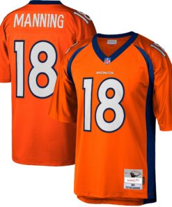 Peyton Manning Denver Broncos Mitchell amp Ness Big amp Tall 2015 Retired Player Replica Jersey  Orange