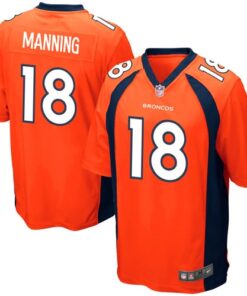 Peyton Manning Denver Broncos  Youth Team Color Game Jersey  Orange