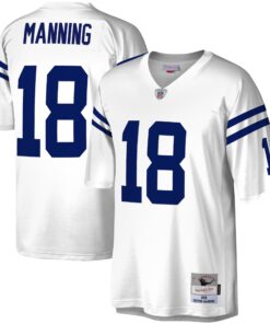 Peyton Manning Indianapolis Colts Mitchell amp Ness Legacy Replica Jersey  White