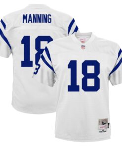 Peyton Manning Indianapolis Colts Mitchell amp Ness Youth 2006 Retired Player Legacy Jersey  White