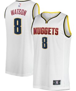 Peyton Watson Denver Nuggets Fanatics Fast Break Player Jersey - Association Edition - White