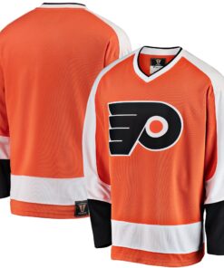 Philadelphia Flyers Fanatics Premier Breakaway Heritage Blank Jersey  Orange
