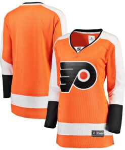 Philadelphia Flyers Fanatics Women_s Breakaway Home Jersey  Orange