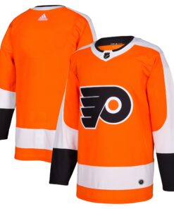 Philadelphia Flyers Home Authentic Blank Jersey  Orange