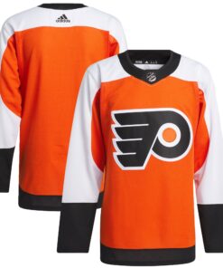  Philadelphia Flyers Home Primegreen Authentic Jersey  Burnt Orange