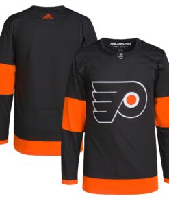 Philadelphia Flyers Men_s Alternate Primegreen Authentic Jersey  Black