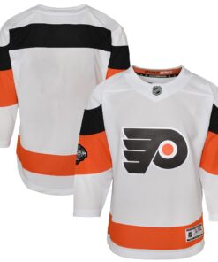  Philadelphia Flyers Youth 2024 NHL Stadium Series Premier Jerseynbspâ€“ White