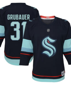 Philipp Grubauer Seattle Kraken Infant Home Replica Player Jersey  Deep Sea Blue