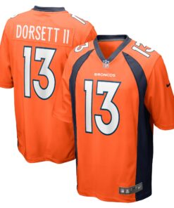 Phillip Dorsett II Denver Broncos  Team Game Jersey   Orange