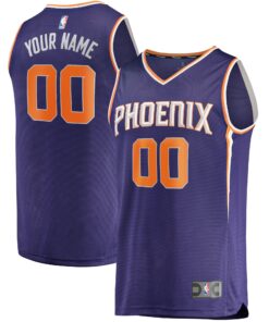 Phoenix Suns Fanatics Fast Break Custom Replica Jersey Purple - Icon Edition