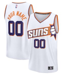  Phoenix Suns Fanatics Youth Custom Fast Break Jersey - White - Association Edition