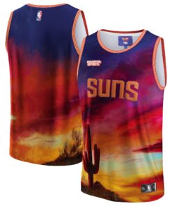 Phoenix Suns NBA &amp KidSuper Studios by Fanatics Unisex Hometown Jersey - Red