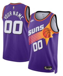 Phoenix Suns Unisex 202223 Custom Swingman Jersey - Classic Edition - Purple