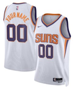 Phoenix Suns Unisex 202223 Swingman Custom Jersey White - Association Edition