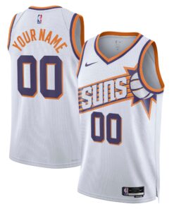  Phoenix Suns Unisex Swingman Custom Jersey - White - Association Edition