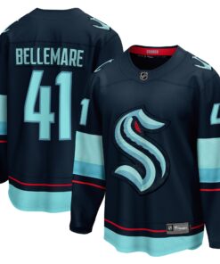 PierreEdouard Bellemare Seattle Kraken Fanatics Home Breakaway Player Jersey  Deep Sea Blue