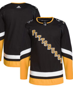 Pittsburgh Penguins 202122 Alternate Primegreen Authentic Jersey  Black