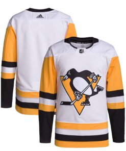  Pittsburgh Penguins Away Primegreen Authentic Jerseynbspâ€“ White