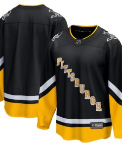 Pittsburgh Penguins Fanatics Alternate Premier Breakaway Jersey  Black