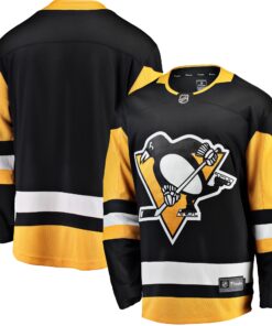 Pittsburgh Penguins Fanatics Breakaway Home Jersey  Black
