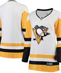 Pittsburgh Penguins Fanatics Women_s Away Breakaway Jersey  White