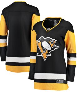 Pittsburgh Penguins Fanatics Women_s Breakaway Home Jersey  Black