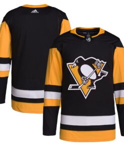 Pittsburgh Penguins Home Primegreen Authentic Jersey  Black