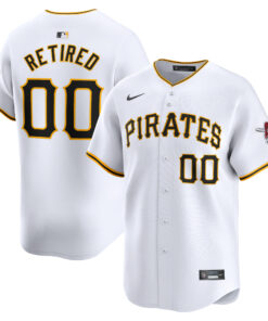 Pittsburgh PiratesHome Limited PickAPlayer Retired Roster Jersey  White
