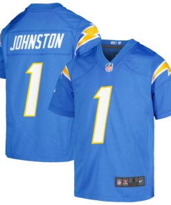 Quentin Johnston Los Angeles Chargers  Youth Game Jersey  Powder Blue
