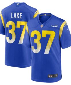Quentin Lake Los Angeles Rams  Game Player Jersey  Royal