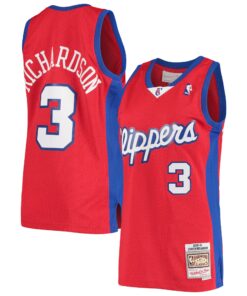 Quentin Richardson LA Clippers Mitchell &amp Ness 200001 Hardwood Classics Swingman Jersey - Red
