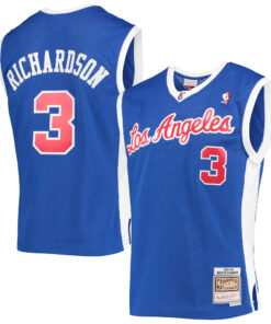 Quentin Richardson LA Clippers Mitchell &amp Ness 200102 Hardwood Classics Swingman Jersey - Royal