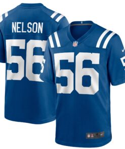 Quenton Nelson Indianapolis Colts  Game Player Jersey  Royal