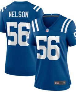 Quenton Nelson Indianapolis Colts  Women_s Player Game Jersey  Royal