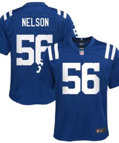 Quenton Nelson Indianapolis Colts  Youth Game Jersey  Royal