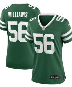 Quincy Williams New York Jets  Women_s  Game Player Jerseynbspâ€“ Legacy Green
