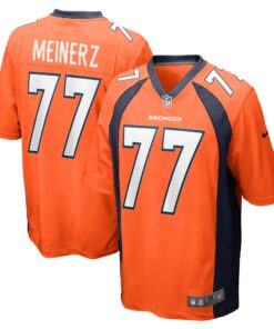 Quinn Meinerz Denver Broncos  Game Jersey  Orange
