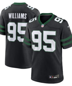 Quinnen Williams New York Jets  Alternate Game Jersey  Legacy Black