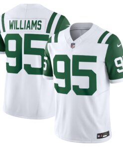 Quinnen Williams New York Jets  Classic Alternate Vapor F.U.S.E. Limited Jersey  White