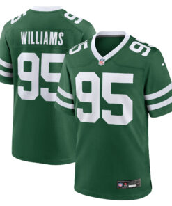 Quinnen Williams New York Jets  Game Jersey  Legacy Green