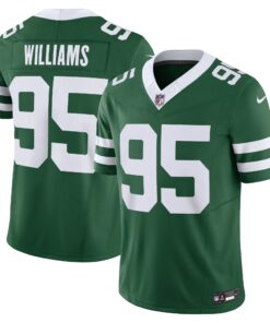 Quinnen Williams New York Jets  Vapor F.U.S.E. Limited Jersey  Legacy Green