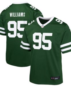 Quinnen Williams New York Jets  Youth Game Jersey  Legacy Green