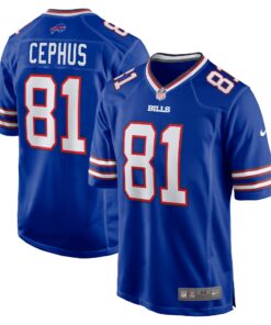 Quintez Cephus Buffalo Bills  Team Game Jersey   Royal