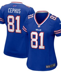 Quintez Cephus Buffalo Bills  Women_s Team Game Jersey   Royal