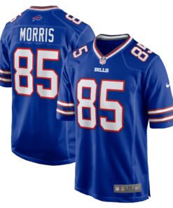 Quintin Morris Buffalo Bills  Game Player Jersey  Royal